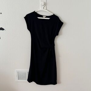 See You Monday Black Mini Dress